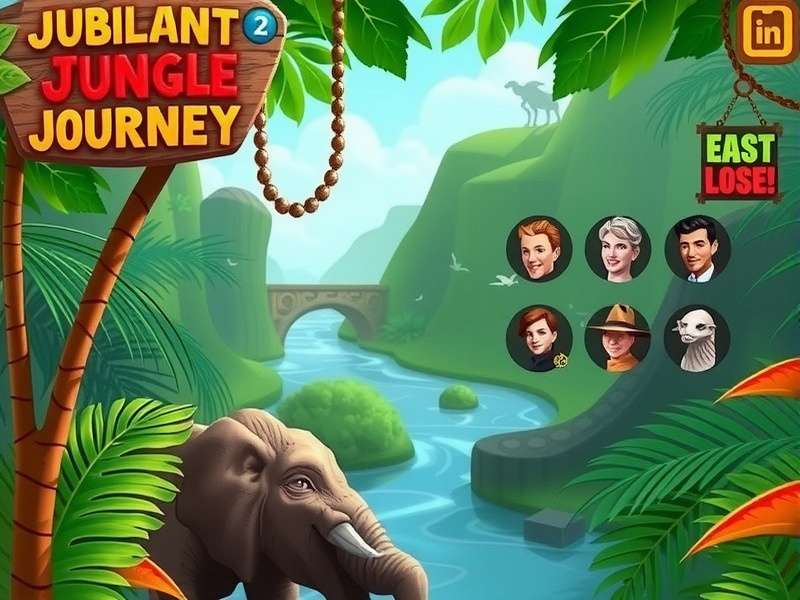 Jubilant Jungle Journey character selection screen